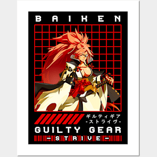 Baiken | Guilty Gear Posters and Art